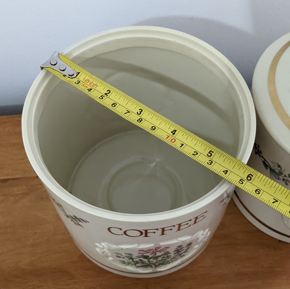 sold.Lenox Spice Garden Coffee Tea Canister - Picture 7 of 15